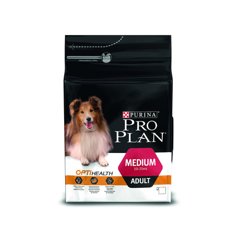 Hrana uscata pentru caini Pro Plan Medium Adult Pui 3kg